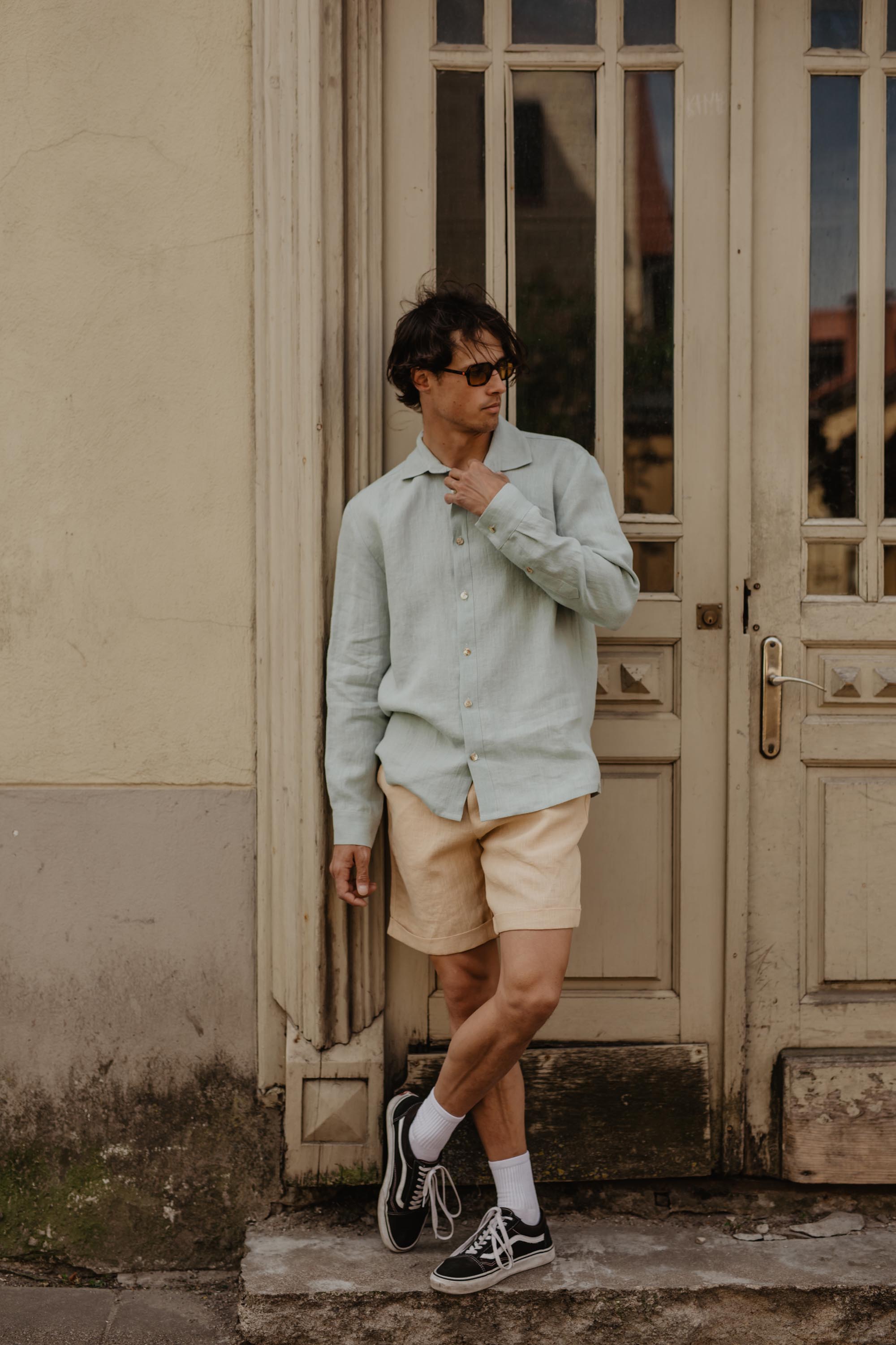 Classic linen shirt HECTOR | ARCHIVE SALE